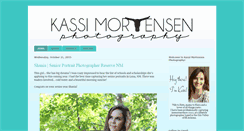 Desktop Screenshot of kassimortensenphotography.com